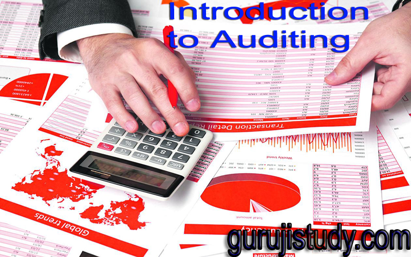 BCom 3rd Year Introduction to Auditing Notes Study Material